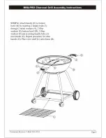 Preview for 7 page of BBQ 60079 Use And Care Manual