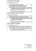 Preview for 18 page of BC Time Recorders Acroprint 175 Installation, Operating And Programming Instructions Manual