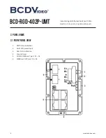 Preview for 4 page of BCDVideo BCD-RGD-402P-UMT Quick Installation Manual