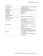 Preview for 5 page of BCM Advanced Research OFT-10W01Series Quick Reference Manual