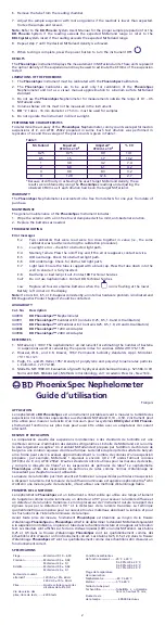 Preview for 3 page of BD PhoenixSpec User Manual