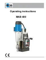 Preview for 1 page of BDS MAB 480 Operating Instructions Manual