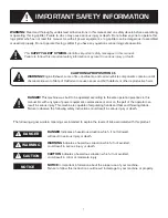 Preview for 4 page of BE Ag & Industrial Agri Ease BE-25TLE65GX Owner'S Manual