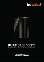 BE QUIET! PURE BASE 500DX User Manual preview