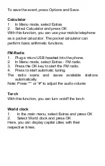 Preview for 22 page of Bea-fon CLASSIC LINE C350 User Manual