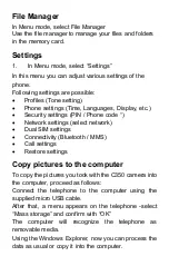 Preview for 23 page of Bea-fon CLASSIC LINE C350 User Manual