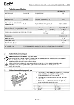 Preview for 20 page of BEA 380/14-450 A Operating Manual