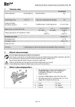 Preview for 18 page of BEA 71/16-416LN Instructions Manual