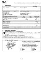 Preview for 32 page of BEA 72/14-452A Manual