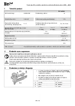 Preview for 42 page of BEA 72/14-452A Manual