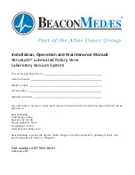 Preview for 3 page of BeaconMedaes VerusLab 4107 9021 88 Installation, Operation And Maintenance Instructions