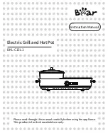 Preview for 8 page of Bear DKL-C15L1 Instruction Manual