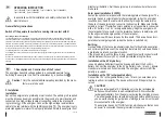 Preview for 2 page of Beaumont 125920050 User Manual