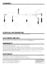 Preview for 2 page of Beautify 4000022 Care Manual