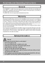 Preview for 28 page of Becker Centronic SunWindControl SWC545-II Assembly And Operating Instructions Manual