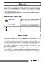 Preview for 25 page of Becker Centronic VarioControl VC420-II Assembly And Operating Instructions Manual