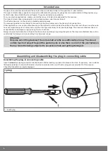 Preview for 6 page of Becker R12 17C PR+ Assembly And Operating Instructions Manual