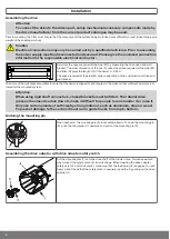 Preview for 8 page of Becker R12 17C PR+ Assembly And Operating Instructions Manual