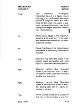 Preview for 23 page of Beechcraft Duchess 76 Pilot'S Operating Handbook And Faa Approved Airplane Flight Manual