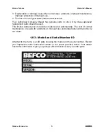 Preview for 5 page of BEFCO DR0-330 Operator'S Manual