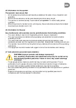 Preview for 18 page of BEG HS-K1590 Operating Instructions Manual