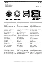 Preview for 1 page of BEGA 22 050 Instructions For Use