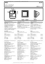 BEGA 33 276 Instructions For Use preview