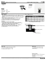 Preview for 1 page of BEGA 77 008 Installation And Technical Information