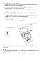 Preview for 66 page of Beha-Amprobe 0095969800341 User Manual