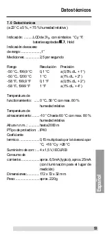 Preview for 53 page of BEHA Unitest Therm 100 Instruction Manual