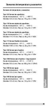 Preview for 55 page of BEHA Unitest Therm 100 Instruction Manual