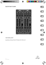 Behringer 121 DUAL VCF Quick Start Manual preview