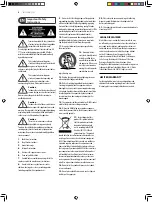 Preview for 2 page of Behringer eurolive b112w Quick Start Manual