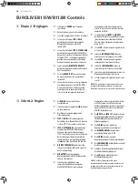 Preview for 18 page of Behringer eurolive b112w Quick Start Manual