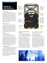 Preview for 2 page of Behringer Eurolive B312A Brochure & Specs