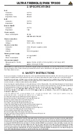 Preview for 2 page of Behringer Ultra Tremolo PAN TP300 Manual