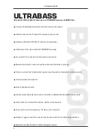 Preview for 4 page of Behringer Ultrabass BX300 User Manual