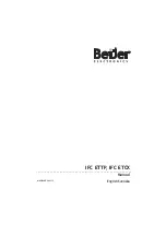 Preview for 1 page of BeiJer IFC ETCX Manual