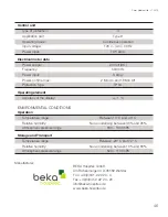 Preview for 46 page of Beka Hospitec 278300 Service Manual