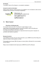 Preview for 39 page of Beka Hospitec AVERO Premium Plus User Manual