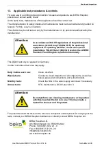 Preview for 40 page of Beka Hospitec AVERO Premium Plus User Manual