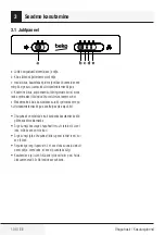 Preview for 106 page of Beko 01M-8800783200-1421-12 User Manual