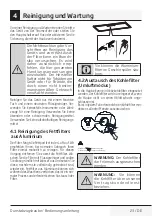 Preview for 23 page of Beko 01M-8844443200-1721-05 User Manual