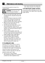 Preview for 22 page of Beko 670427MB User Manual