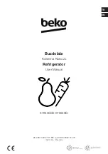 Beko 678550EB User Manual preview