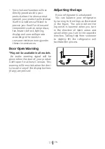 Preview for 43 page of Beko 7261 NFD User Manual