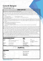 Preview for 183 page of Beko 8690842224386 User Manual