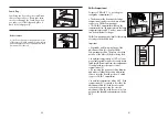 Preview for 12 page of Beko AP930 Installation, Operating & Food Storage Instructions