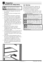 Preview for 17 page of Beko ASGN542B User Manual