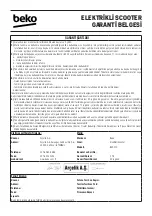 Preview for 47 page of Beko B35010 User Manual